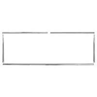 1966-77 Bronco 5pc Rear Window Molding Kit