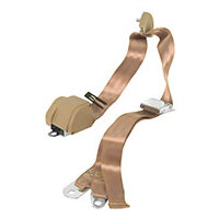 1965-73 Mustang 3-Point Mount Seat Belt - Tan