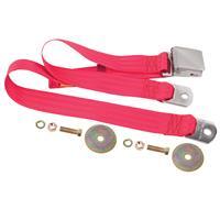 1967-74 Camaro/GM 60" Seat Belt - Bright Red