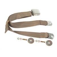 1967-74 Camaro/GM 60" Seat Belt - Dark Tan