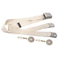 1967-74 Camaro/GM 74" Seat Belt - White