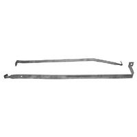 Stainless Steel Gas Tank Straps - Pair for 1973-75 Chevrolet Camaro