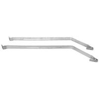 Stainless Steel Gas Tank Straps - Pair for 1962-67 Chevrolet Nova