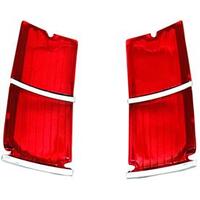 1966 El Camino Tail Lamp Lens - Pair