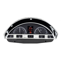 1956 Ford Pickup HDX Instruments - Black Alloy Face