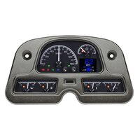 1962-84 Toyota FJ HDX Instruments - Black Alloy Face