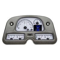 1962-84 Toyota FJ HDX Instruments - Silver Alloy Face