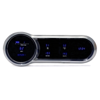 1954 Mercury Digital Instrument System (Metric) Blue Display