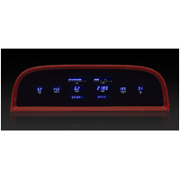 1960-1963 Chevy Truck Instrument System (Metric) Blue Display