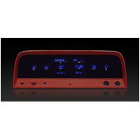 1964-66 Chevy Pickup Digital Instrument System (Metric) Blue Display