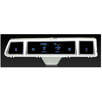 1966 Chevy Impala/Caprice Digital Instrument System (Metric) Blue Display