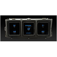 1973-79 Ford Pickup/78-79 Bronco/75- 89 E-Van Digital Instrument System (Metric) - Blue Display