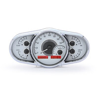 Universal Multi-Level Elliptical Oval MHX Instrument (Metric) Silver Alloy Face, Red Display