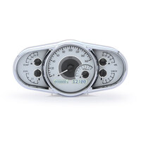 Universal Multi-Level Elliptical Oval MHX Instrument (Metric) Silver Alloy Face, White Display