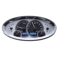 Universal Elliptical Oval MHX Instrument (Metric) Silver Alloy Face, Blue Display