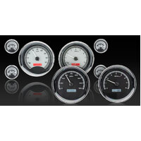 Universal Round MHX Analog Gauge Set of Six (Metric)