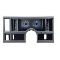 1984-87 Buick Regal and Grand National MHX Instruments (Metric) Carbon Fibre Face, Blue Display