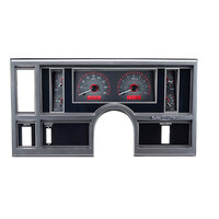 1984-87 Buick Regal and Grand National MHX Instruments (Metric) Carbon Fibre Face, Red Display