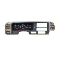 1995- 98 Full-size, 1995-00 SUV/HD Pickup Chevy/GMC MHX Instruments (Metric) Black Alloy Face, Red Display