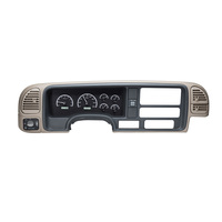 1995- 98 Full-size, 1995-00 SUV/HD Pickup Chevy/GMC MHX Instruments (Metric) Black Alloy Face, White Display