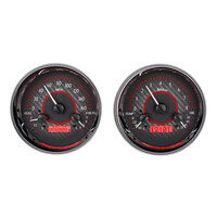 Universal Dual Round VHX Instrument in MPH - Carbon Fibre Face, Red Display