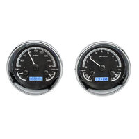 Universal Dual Round VHX Instrument in MPH - Black Alloy Face, Blue Display