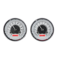 Universal Dual Round VHX Instrument in MPH - Silver Alloy Face, Red Display