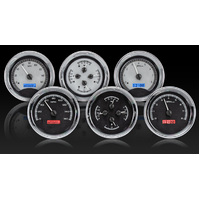 Universal 5.4" Round VHX Analog Gauge Trio