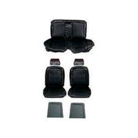 1969 Mustang Convertible Full Set Standard Upholstery (Black)