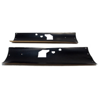 1969 - 1970 Mustang Door Watershield Set - Fastback Convertible Coupe