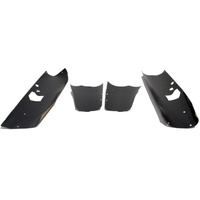 1969 - 1970 Mustang Coupe Door & Quarter Watershield Set