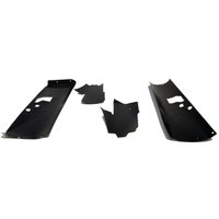 1969 - 1970 Mustang Convertible Door & Quarter Watershield Set