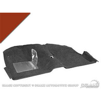 1965 - 1968 Mustang Coupe Molded Carpet Kit (Emberglow)