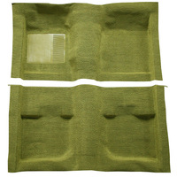 1971 - 1973 Mustang Coupe Molded Carpet Kit (Green)