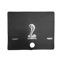 1965 - 1970 Mustang Fastback Fold-Down Cargo Mat With Cobra Snake Logo