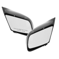 1987 - 1993 Mustang Power Door Mirror Assemblies - Hatch Coupe - Window Mounted - Pair