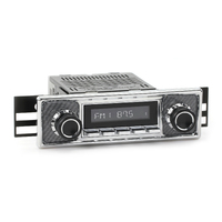 RetroSound Radio for 1968-83 BMW/1957-75 Citroen/1955-85 Mercedes-Benz - HC-M2-308-509-39-78