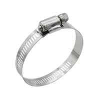 Hose Clamp - Perforated Band/Part Stainless 21-44mm