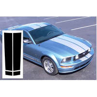 2005-09 Mustang Dual Hood Stripe Kit - Antique White