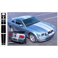 2005-09 Mustang Lemans Hardtop 20pc Stripe (High or No Wing) Antique White