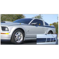 2005-09 Mustang Upper Body Side Stripe - Antique White