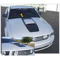 2005-09 Mustang Hood Bulge Decal - Antique White