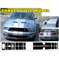 2005-09 Mustang GT500 Lemans Convertible Stripe Deluxe Kit - Antique White