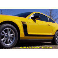 2005-09 Mustang 'L' Style Stripe Kit For Models w/out Fender Emblems - Black