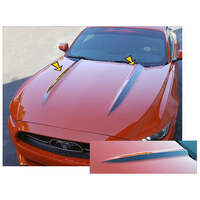 2015 -17 Mustang Hood Cowl Stripe Kit - Gold Metallic