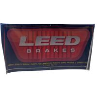 Leed Brakes Banner Huge 72" x 36" Vinyl