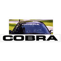 Cobra Windshield Decal (325 x 34 Long) Blue