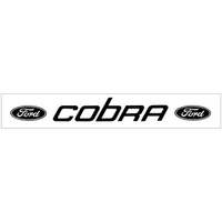 Ford Cobra "Ford" Windshield Decal - Blue