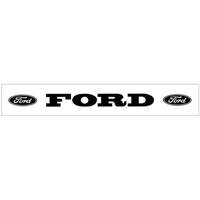 Ford Windshield Decal w/ Ford Logos On Both Sides - Blue