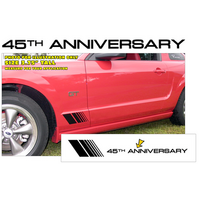 2009 Mustang 45th Anniversary' Small Side Fader Stripe Kit - Blue